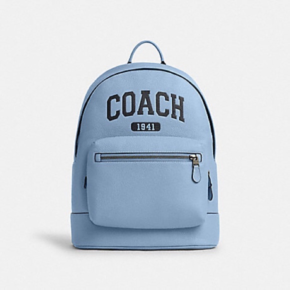 NWT COACH WEST BACKPACK WITH VARSITY - Picture 2 of 9
